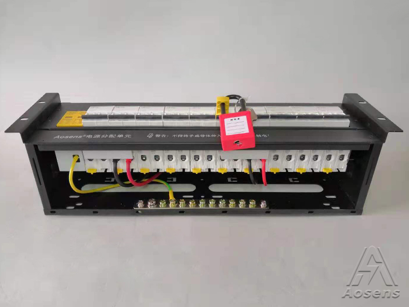 3U施耐德交流配電箱防雷保護(hù) 空開帶掛鎖